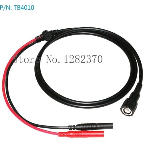 [SA] TB4010 high-quality signal source output line oscilloscope BNC 50 ohm copper insulated jacket heads turn 4mm plug --10pcs/l
