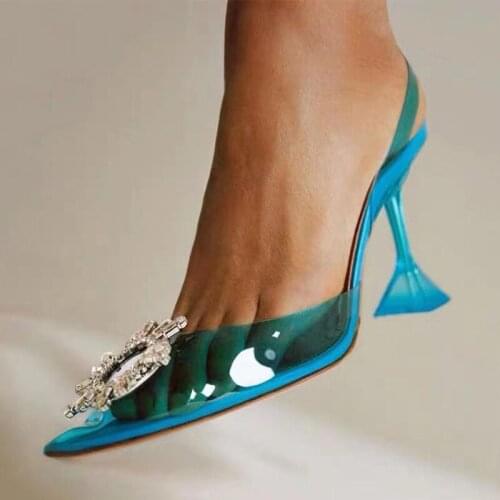 Star style Summer Jelly Canday colors Women Sandals Fashion Crystal heeled Gladiator sandals Elegant High heels Party Prom Shoes