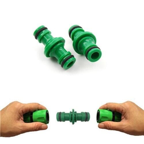 5 Pcs Joiner Repair Coupling 1/2' Garden Hose Fittings Pipe Connector Homebrew Quickly Connector Wash Water Tube Connectors