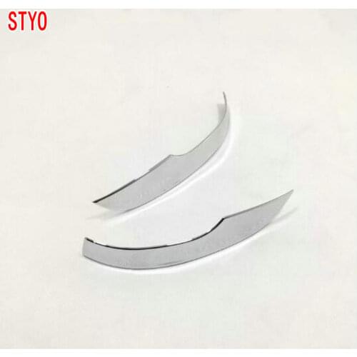 STYO For Ford Focus 2019 2020 ABS Chrome Car Door Side Rearview Mirror Cover Trim