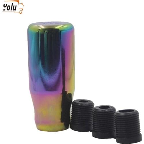 YOLU Universal Car Aluminum Manual Gear Shift Knob Stick Manual Transmission Gear Stick Lever Shifter Knob