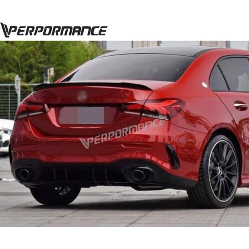 W177 rear diffuser for A180 A200 A200L rear lip rear A35 design 2019~2020 year