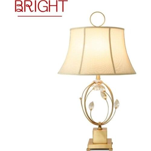 BRIGHT Nordic Creative Table Lamp Contemporary LED Decorative Desk Light for Home Bedside Bedroom