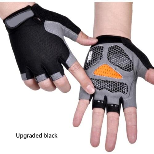 1Pair Gel Half Finger Cycling Gloves Anti-Slip Anti-sweat Bicycle Left-Right Hand Gloves Anti Shock MTB Road Bike Sports Gloves