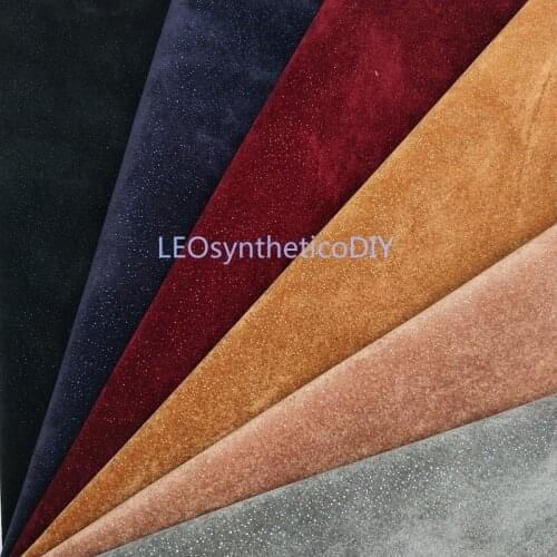 1PC 21X29CM Glitter Velvet Faux Leather Fabric, Synthetic Leather Fabric Leather Sheets For Making Bows LEOsyntheticoDIY T268
