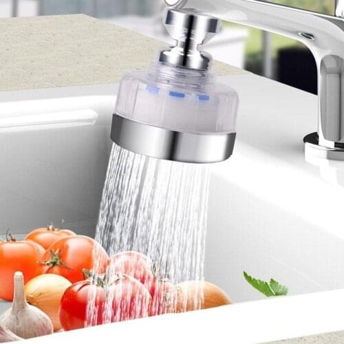 1PC Moveable Kitchen Tap Head Rotatable Faucet Water Saving Filter Sprayer Tool Kitchen Faucet Sink Mixer Tap Stream Sprayer