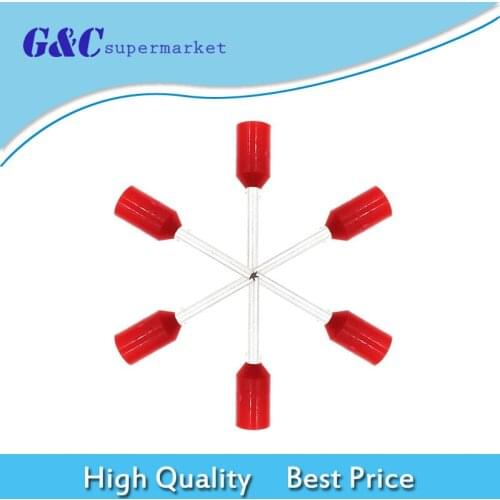 1000pcs Terminales E0508 Insulated Cable Ferrule Terminals Tubular Wire Connector diy electronics