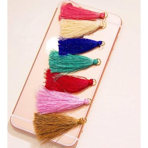 150pcs of 50MM Mix Colors Artificial Silk Tassels,Tassels Charm Pendant, Rayon Tassels Charm Pendant display