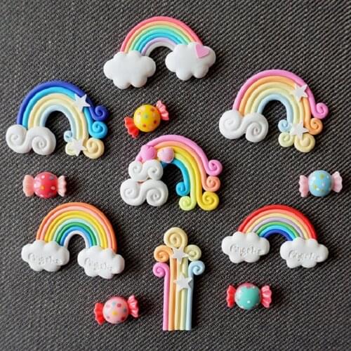 6PCS/Set Fridge Rainbow Magnets Aimant Refrigerator Magnets Imanes de nevera magnetic board Calamite da frigo Imanes Home Decor