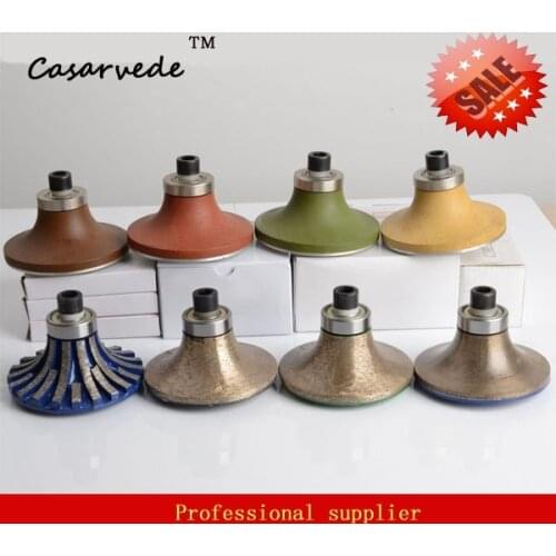 Demi Bullnose B30 Diamond router bit Portable Granite Edge Profiling Wheel for Kitchen Countertops Grinding