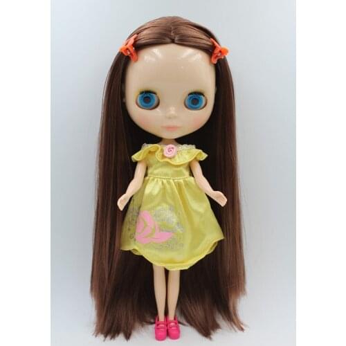 Free Shipping Top discount 4 COLORS BIG EYES DIY Nude Blyth Doll item NO. 261 Doll limited gift special price cheap offer toy
