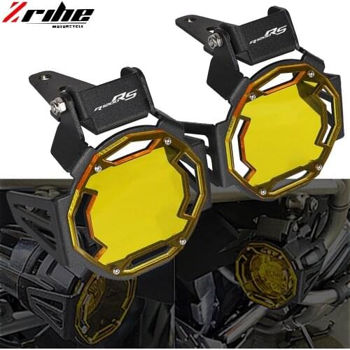 For BMW R1200RS R 1200RS R 1200 RS New Aluminum motorcycle Flipable Fog light Protector Guard Lamp Cover 2015 2016 2017 2018