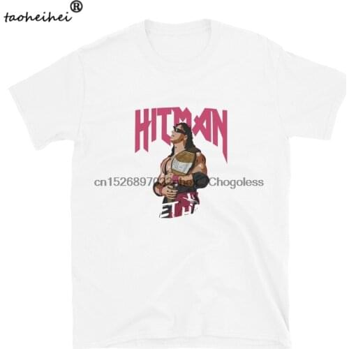 WWF Nostalgia Bret the Hitman Hart Short-Sleeve Unisex T-Shirt