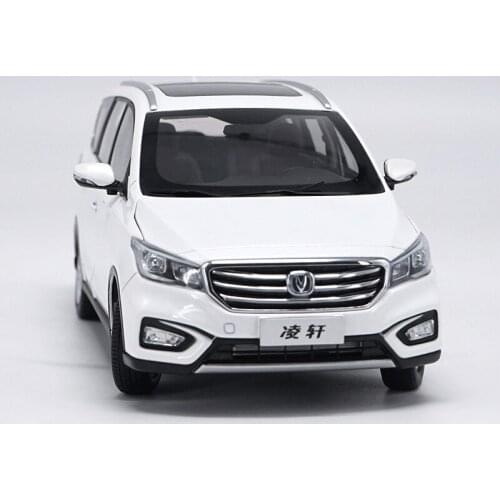 Original Factory Authentic 1:18 Changan Lingxuan Mpv Diecast Metal Suv Car Model with Small Gift