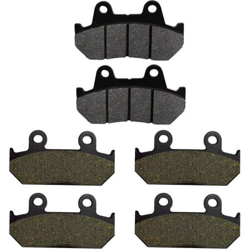 Motorcycle Front and Rear Brake Pads for HONDA VFR 400 VFR400 NC21 1985 1986 1987
