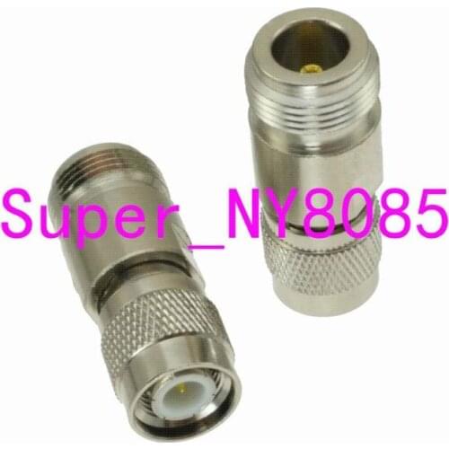 Adapter N female jack to TNC male plug straight RF COAXIAL