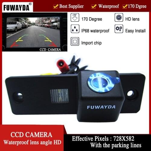 FUWAYDA LED Night Vision 170'' Wide view Angle waterproof CCD Car RearView Reverse Camera for Toyota 4Runner Land Cruiser Prado