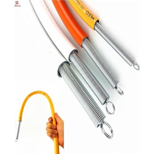 Length 500mm 4PCS DN16/20/25/32mm PVC Pipe / Tube Bender Spring PVC Wire Bender Spring Wire Tube Bending Device Hydropower Tool