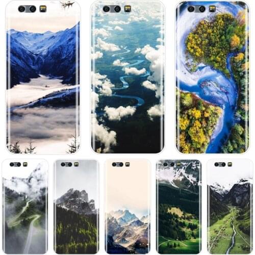 Back Cover For Huawei Honor 7 8 9 10 Lite 7S 7X 7A 7C Pro Mountain Soft Silicone Case For Huawei Honor 10 9 8 8X MAX Phone Case