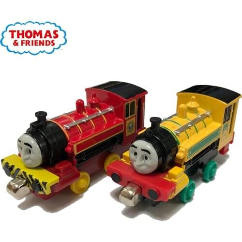 1:43 Thomas and Friends Metal Diecasts Magnetic Train Victor Annie Clarabel Donald Douglas Stephen Model Train Locomotive Toy