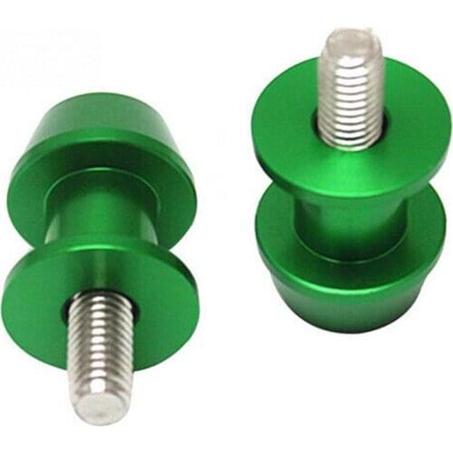 1Pair Aluminum Motorcycle Swingarm Spools Stand Screws Slider for H-onda Kawasaki