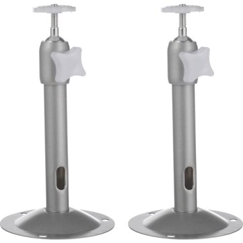 2pcs 360 Degree Monitor Brackets Security Camera Stand Rotatable Camera Holders