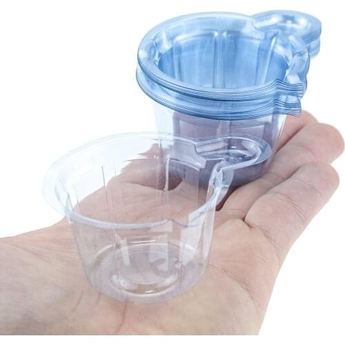 20Pcs/100Pcs Dispensador descartável plástico dos copos de 100 pces 40 ml para a fatura da joia da resina da cola epoxy de diy
