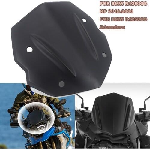 2018 - 2020 For BMW R1250GS HP R 1250 GS Adventure R 1250 GS HP Motorcycle Front Windscreen Airflow Wind Deflector