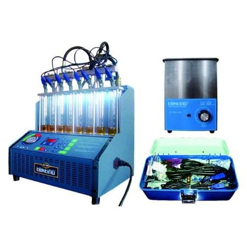 2019 New 8 cylinder Auto fuel injector cleaner Tektino INJ-8B Engine Carbon Tester 8 jars