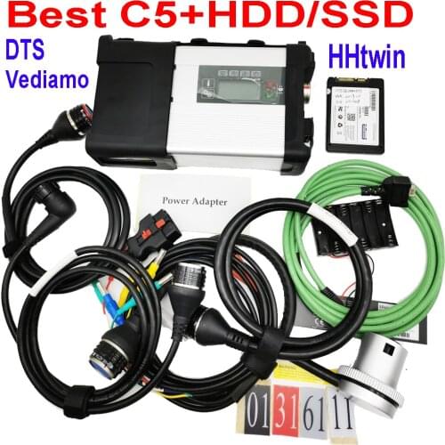 2021 Diagnostic Tool mb star c5 sd connect Wifi Diagnosis SD C5 Wireless Function with HDD software 2021.06 Free Shipping