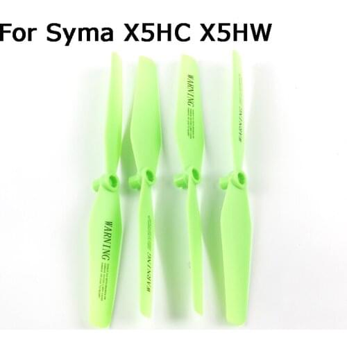 4 x Syma X5HC X5HW Propeller Blades Rotors Spare Parts RC Accessories For Syma X5HC X5HW RC Quadcopter Blades Propeller