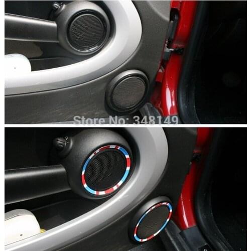 Aliauto 4 x Car-styling Speaker Accessories Car Sticker And Decals For MIni Cooper