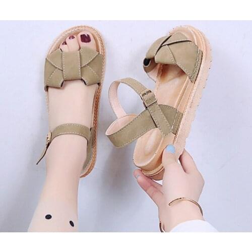 2021 Sandals Round Toe Ladies Shoes Summer Med Womens Heels Suit Female Beige New Open Comfort Medium Fashion Girls Clogs Black