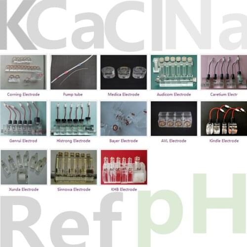 FOR HORRON Kaite Yuehua Histrong XD Xunda Innova Electrolyte Analyzer Electrode K Na Ca PH Cl Ref