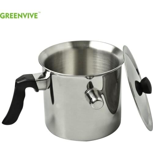 GREENVEVE BEE Models Wax Pot with 1.5L Stainless steel 304 Wax melter pot wax Pot Non-stick Pan Boiled beekeeping tools