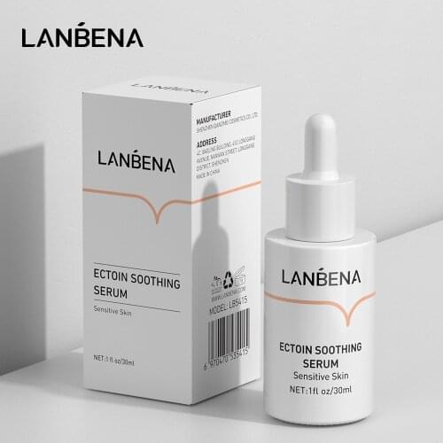 LANBENA ectoin soothing serum anti allergic enhance skin bottom repairing acne marks damage moisturizing sensitive skin 30ml
