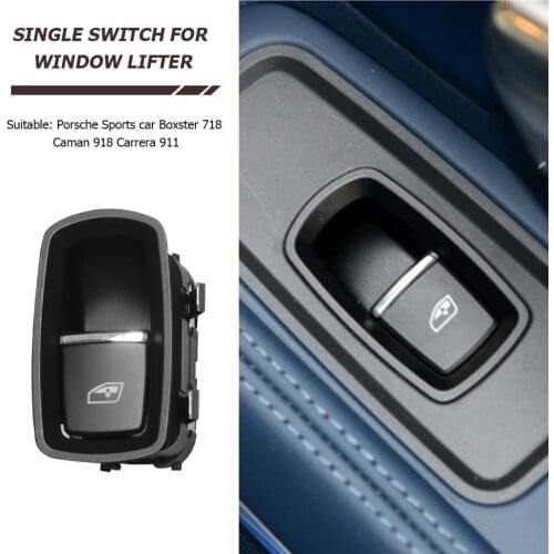 Spyder Power Window Switch Car Parts 4 Pin Outdoor Personal Decoration for Porsche 718 Boxster Cayman 911 Carrera 918