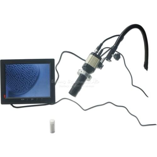 LY 15MM Diameter 40CM Length Hose Support 208 Lens CCD Camera with 8'' TFT Monitor for Bga Rework Machine CNC OCA