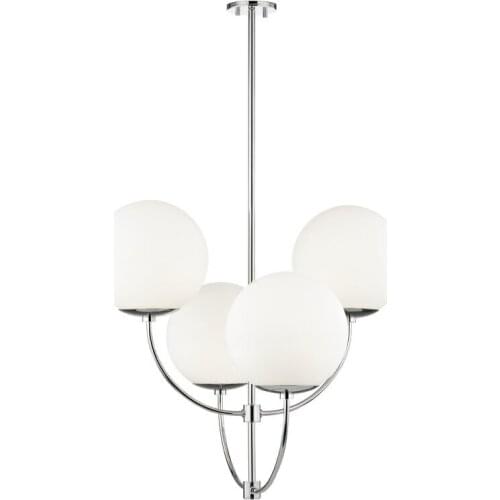 Medieval light luxury multi-head modern minimalist dining room living room chandelier high space villa lamp