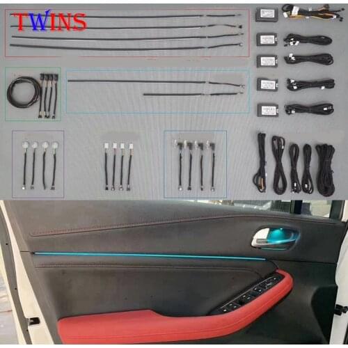 For all car use Universal car ambient light for vw golf 7 ford focus camry hyundai rhd lhd Inter door Ambient light