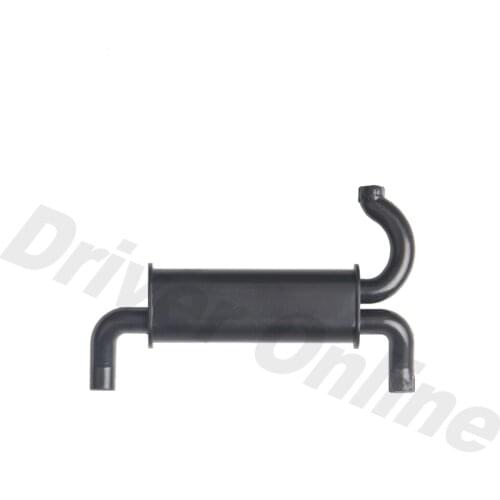 1/10 RC Car Metal EXhause Exhaust Pipe Tailpipe for 1:10 Rock Crawler Traxxas TRX4 Axial SCX10 90046 RC4WD D90 Decoration Parts