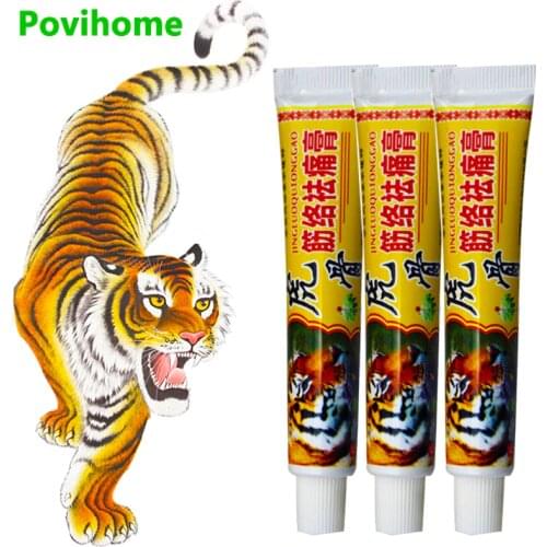 3pcs Tiger Balm Analgesic Cream Ointment For Rheumatoid Arthritis Joint Back Pain Relief Chinese Medical Plaster Body CareD2367