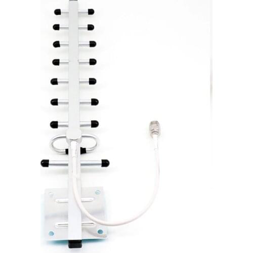 3G 4G External yagi Antenna 1710-2170 DCS 2G 1800Mhz 2100MHz outdoor Antenna 13dBi for GSM DCS WCDMA Cell Phone Signal Repeater