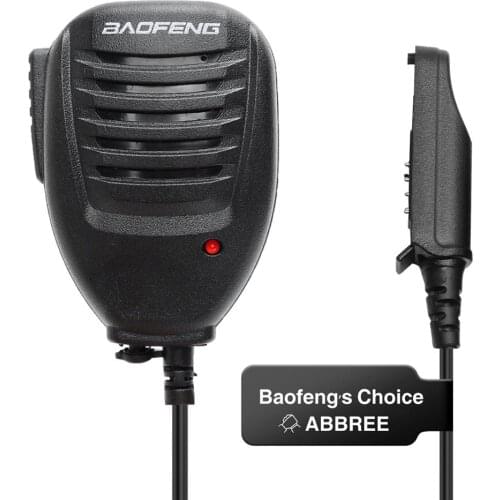Baofeng UV-9R plus Waterproof Rainproof Shoulder Remote Speaker Microphone for Baofeng GT-3WP UV-5S A-58 BF-9700 Walkie Talkie
