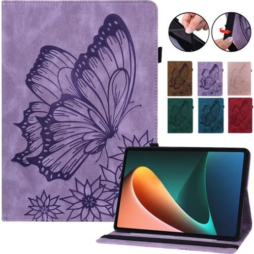 Tablet Cover for Xiaomi Mi Pad 5 Pro 11 inch 2021 Cute Butterfly Deer Painted Soft TPU Cover for Xiaomi MiPad 5 MiPad5 Pro Case