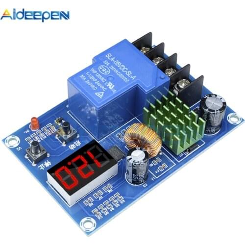 DC 6V-60V XH-M604 Battery Charger Control Module Storage Lithium Battery Charging Control Switch Protection Board