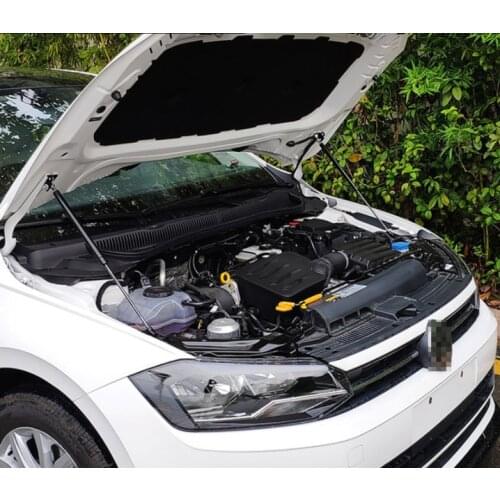 Damper for Volkswagen Polo Mk6 AW 2017-2021 Front Bonnet Hood Modify Gas Struts Lift Support Shock Absorber