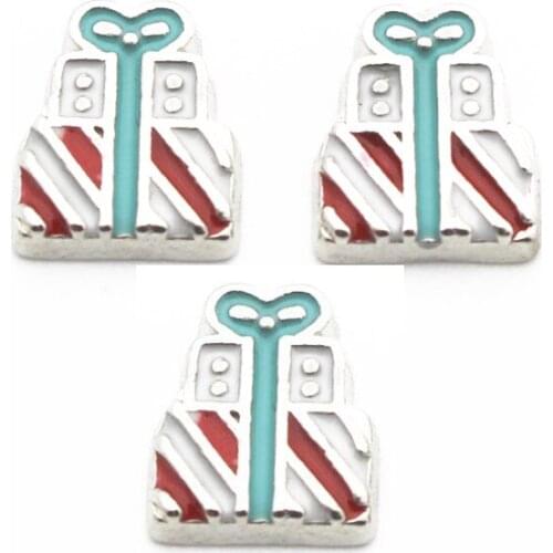 Hot selling 10pcs/lot silver gift crystal floating charms living glass memory floating lockets diy jewelry pendant