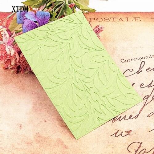 HOT plastic leaf craft card making paper card album wedding decoration clip Embossing folders