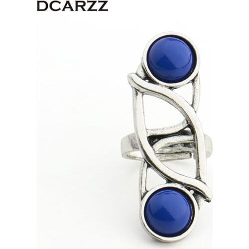 20pcs The Last Jedi Princess Leia Ring for Women Cosplay Costume Party Cocktail Ring with Gift Box Wholesale